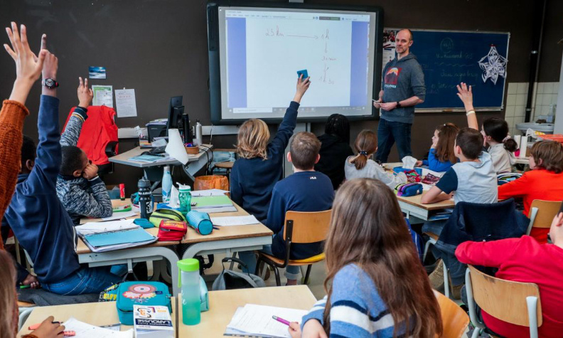 Pas de rentrée scolaire, le 18 mai.