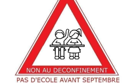 Non à la réouverture des écoles et collèges de la communauté de communes des Albères