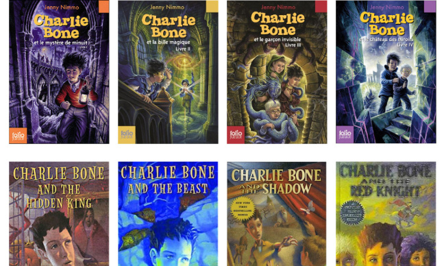 Pour une traduction des 4 derniers tomes de la série Charlie Bone de Jenny Nimmo