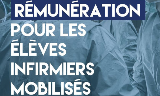 Rémunération des étudiants infirmiers durant la crise sanitaire