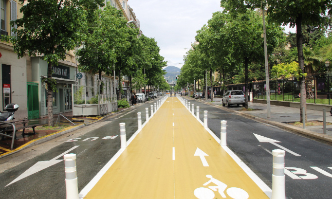 Pour le maintien des pistes cyclables