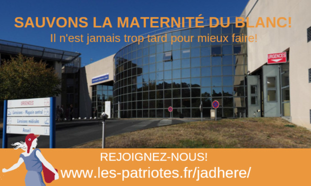 Pour la réouverture de la maternité du Blanc