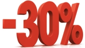 30% de réduction