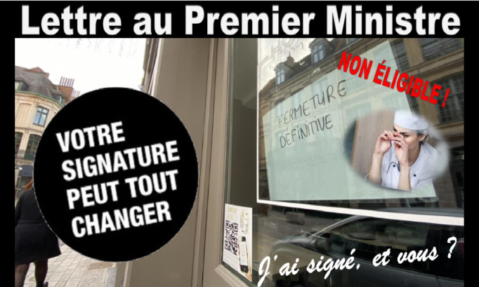 Lettre au Premier Ministre pour sauver les TPE et PME toujours pas éligibles
