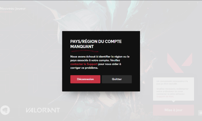 Accès à Valorant par les plates-formes de cloud-gaming et de cloud-computing