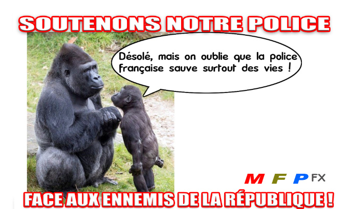 Soutenons notre police face aux ennemis de la république !