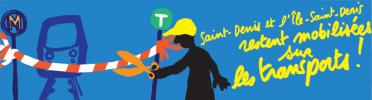 Saint-Denis et L'Ile-Saint-Denis restent mobilisés sur les transports