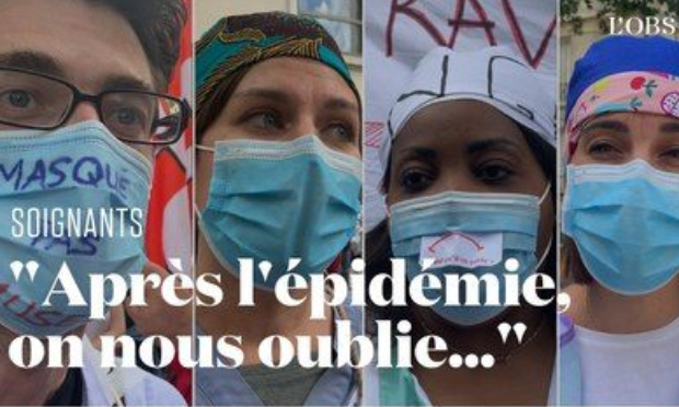 Pour notre collégue Rémy soignant à l'AP-HP