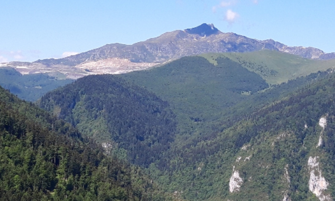 Massif du Saint Barthélémy défiguré