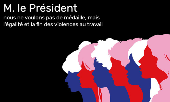 Pour l'égalité et la fin des violences au travail !