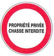 POUR LA SECURITE DE TOUS EN PERIODE DE CHASSE