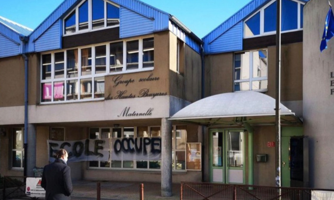 Non à la fermeture d'une classe en maternelle