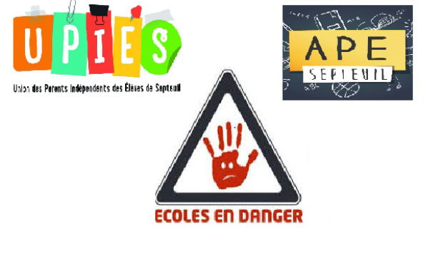 Non à la fermeture d'une classe en élémentaire et une en maternelle à Septeuil 78790