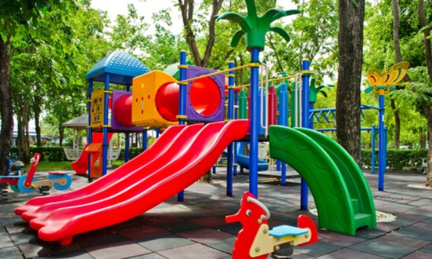 Création d'une aire de jeux