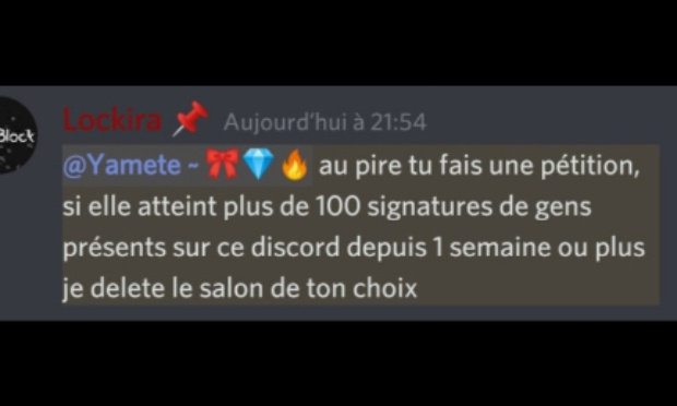 Supprimer un channel