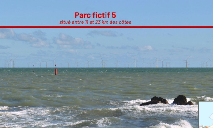 Contre l'implantation de 70 éoliennes sur le littoral du Val de Saire