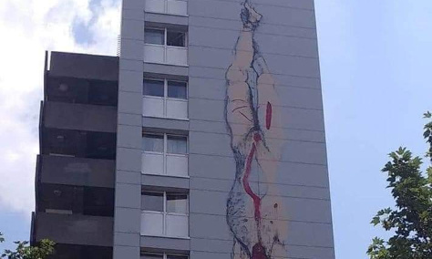 STOP aux fresques haineuses et racistes à Bruxelles