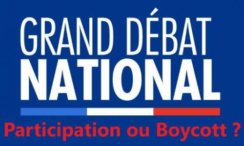 Êtes-vous pour ou contre  la participation des retraités au grand débat national ?