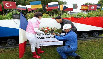 Le maire d'Hayange a t'il bien fait de peindre les chariots des mines en bleu blanc rouge ?