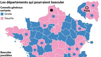 Selon vous, qui aura le plus de cantons aux départementales ?