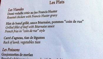 Quel type de plat désirez-vous voir apparaître à la carte ?