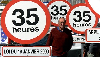 Etes-vous pour ou contre la suppression pure et simple des 35 heures?