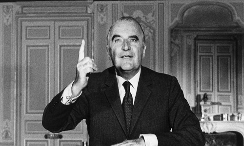 Un jour on m'a dit que Georges Pompidou était un peintre, pour vous qui est Georges Pompidou?