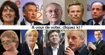 A J-2 du premier tour, pour qui votez-vous ?