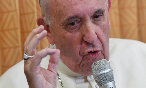 Trouvez-vous normal les propos qu'a tenus le pape sur la théorie du genre en France ?