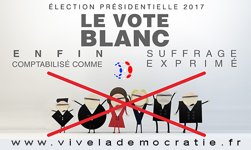 Le vote blanc comptabilisé comme suffrage exprimé ?