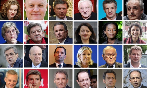 Sur quel candidat se portera votre choix au premier tour des présidentielles 2017?