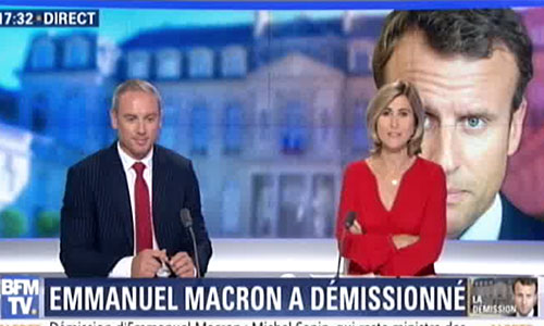 Trouvez vous normal que l'on nous serve du macron a toutes les sur les chaines TV ?