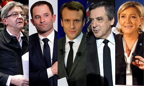 Qui voterez-vous au premier tour de l'Élection Présidentielle ?