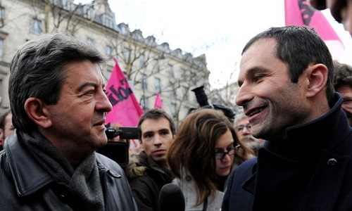 Qui de B. Hamon ou J.L Mélenchon devrait prendre la tête d'une union à gauche ?